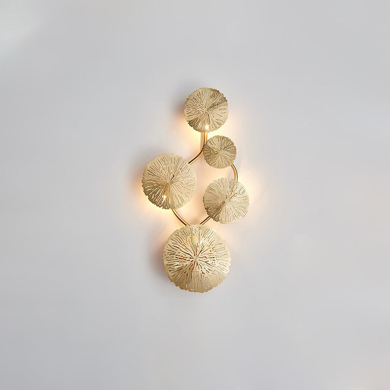 Lotus Leaf Wall Sconce-DWHOME