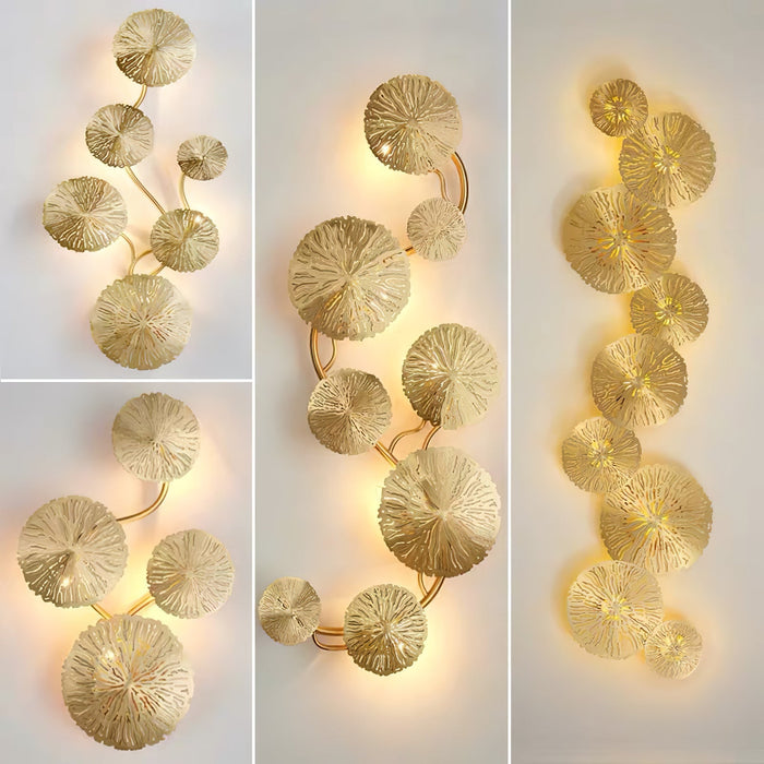 Lotus Leaf Wall Sconce