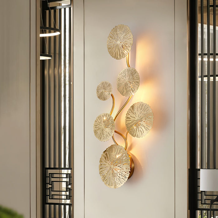 Lotus Leaf Wall Sconce.