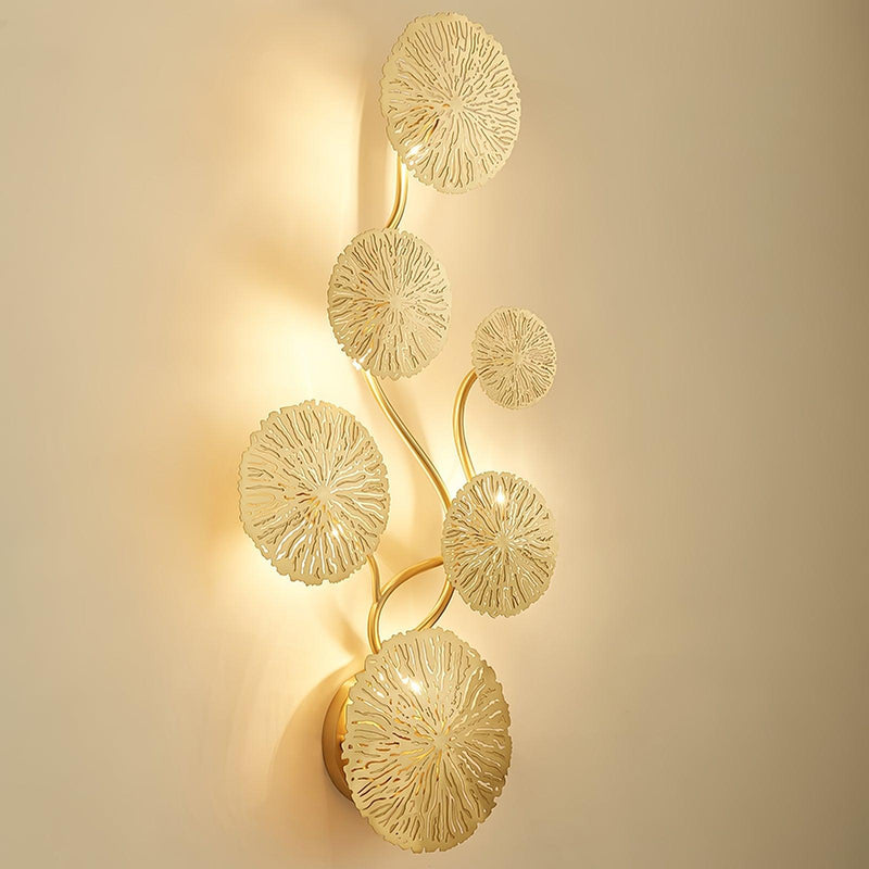 Lotus Leaf Wall Sconce-DWHOME