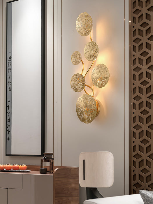 Lotus Leaf Wall Sconce.