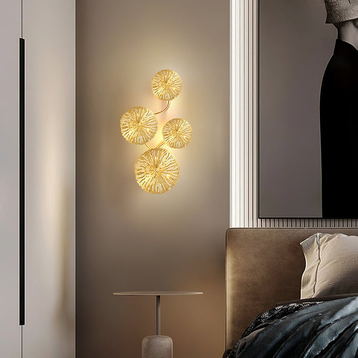 Lotus Leaf Wall Sconce.