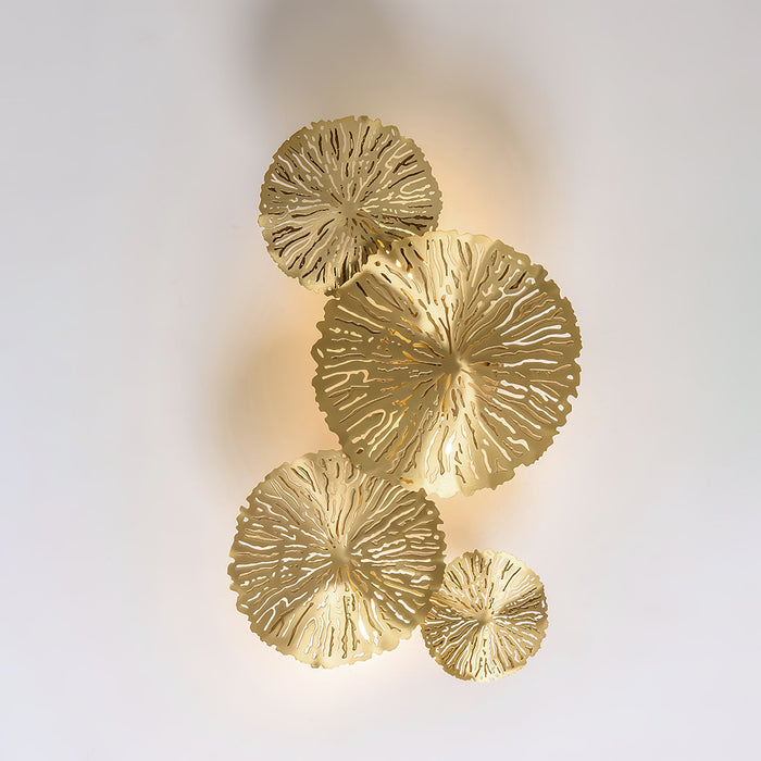 Lotus Leaf Wall Sconce