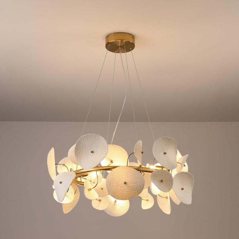 Lotus Petal Chandelier-DWHOME