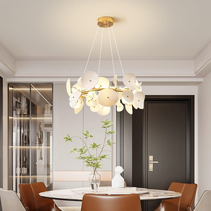 Lotus Petal Chandelier-DWHOME