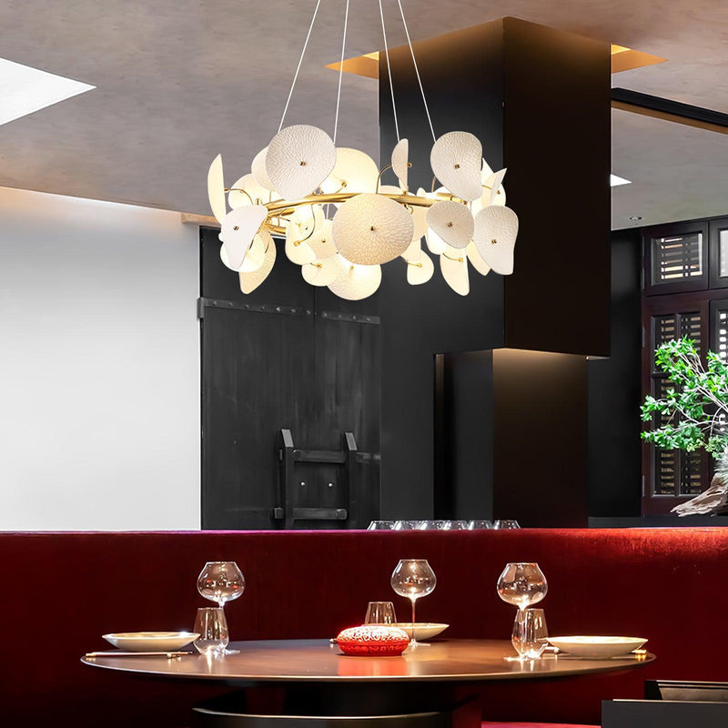 Lotus Petal Chandelier-DWHOME