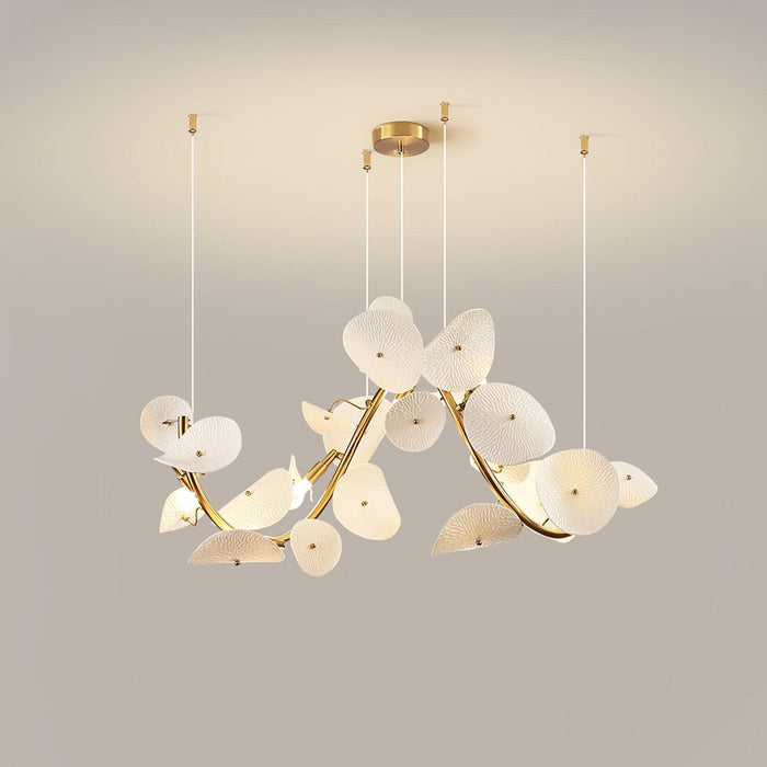 Lotus Petal Chandelier.