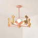 Lovely Deer Wooden Chandelier - DWHOME