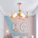 Lovely Deer Wooden Chandelier - DWHOME