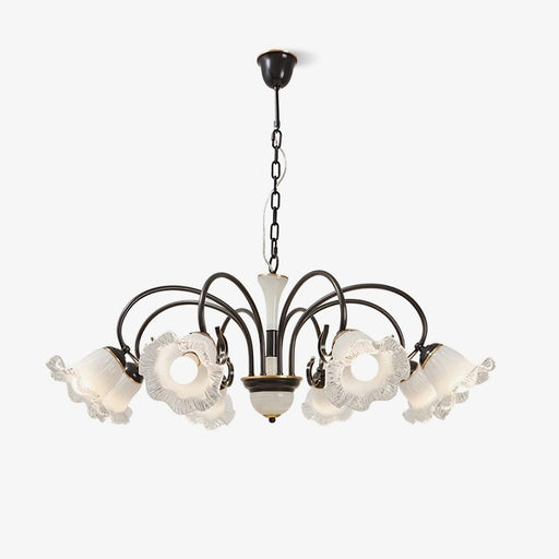 Luce Black Chandelier - DWHOME