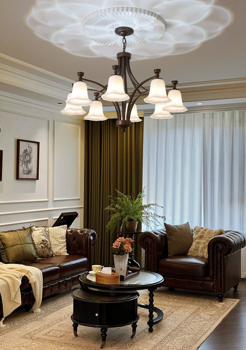 Lucian Bell Chandelier-DWHOME