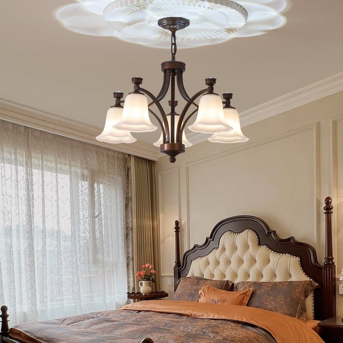 Lucian Bell Chandelier-DWHOME