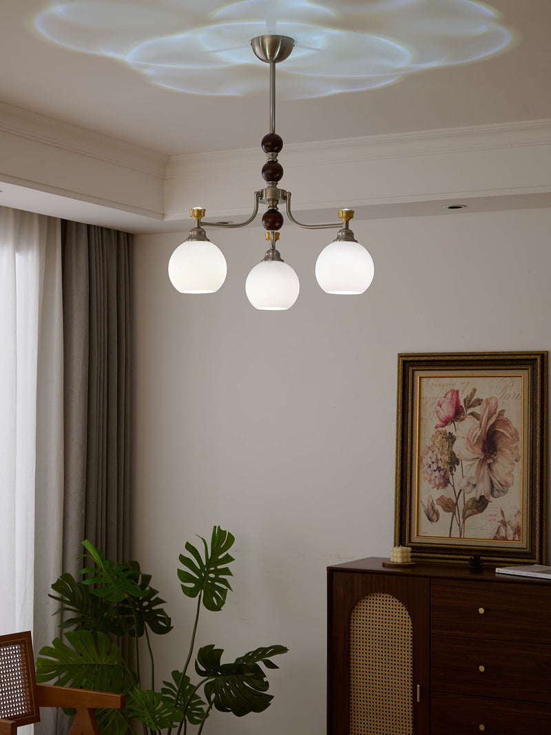 Lucienne Orb Chandelier-DWHOME