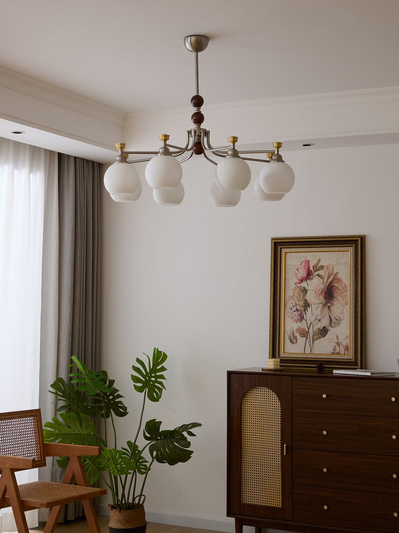 Lucienne Orb Chandelier-DWHOME