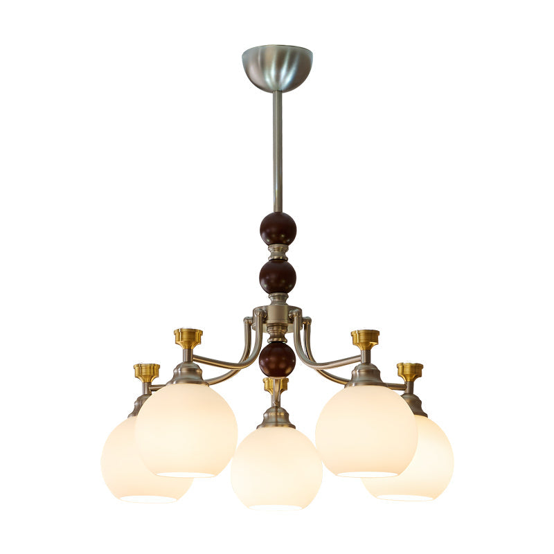 Lucienne Orb Chandelier-DWHOME
