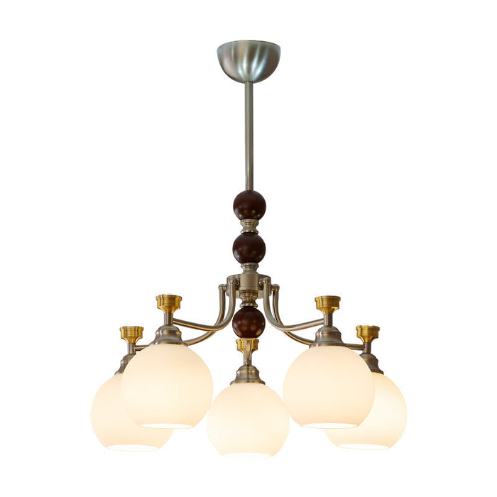 Lucienne Orb Chandelier-DWHOME
