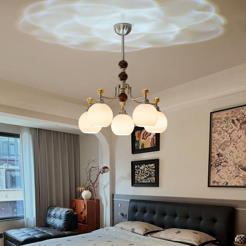 Lucienne Orb Chandelier-DWHOME