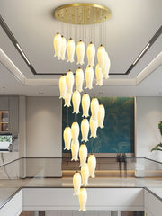 Luma Flora Stairs Chandelier-DWHOME
