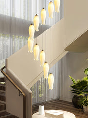 Luma Flora Stairs Chandelier-DWHOME