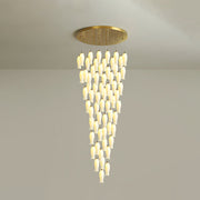 Luma Flora Stairs Chandelier-DWHOME