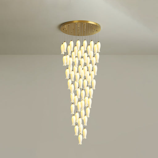 Luma Flora Stairs Chandelier-DWHOME