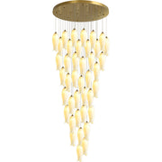 Luma Flora Stairs Chandelier-DWHOME
