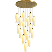 Luma Flora Stairs Chandelier-DWHOME