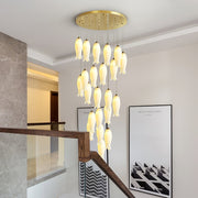 Luma Flora Stairs Chandelier-DWHOME