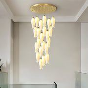 Luma Flora Stairs Chandelier-DWHOME