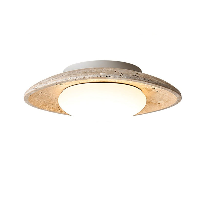 Luma Travertine Ceiling Light-DWHOME