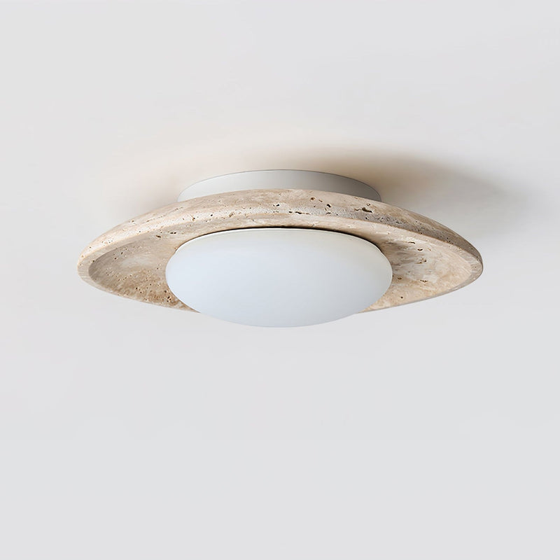 Luma Travertine Ceiling Light-DWHOME