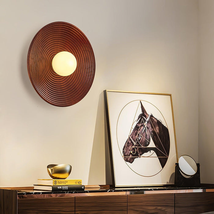 Lumina Contour Wooden Sconce - DWHOME