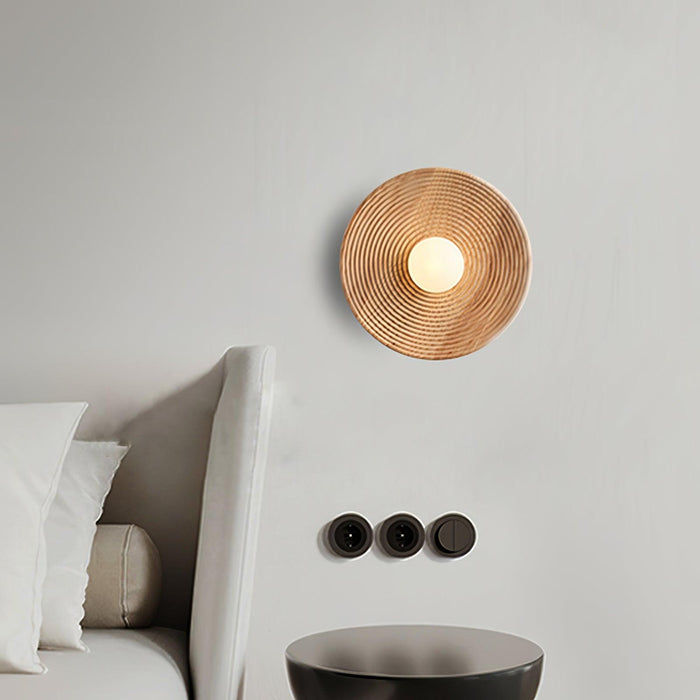 Lumina Contour Wooden Sconce - DWHOME