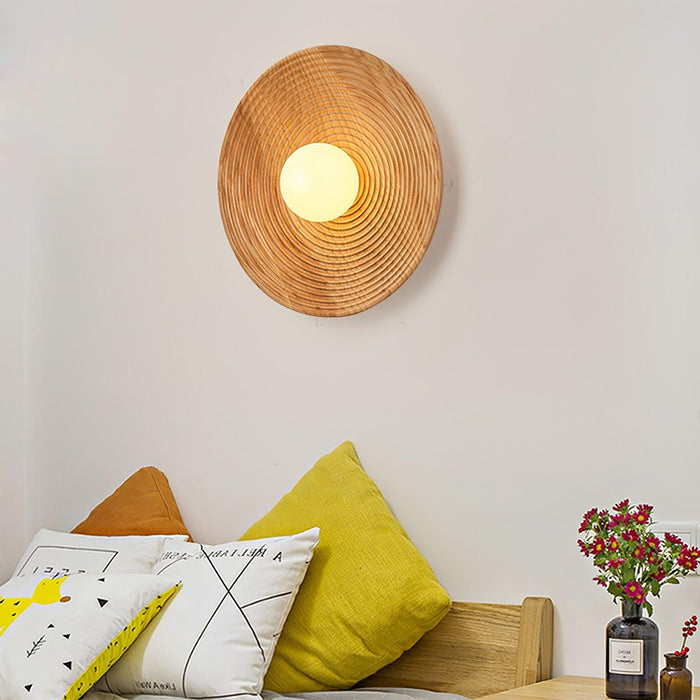 Lumina Contour Wooden Sconce - DWHOME