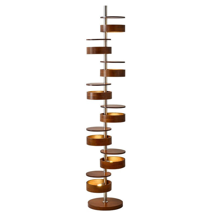 Luminis Wooden Floor Lamp-DWHOME