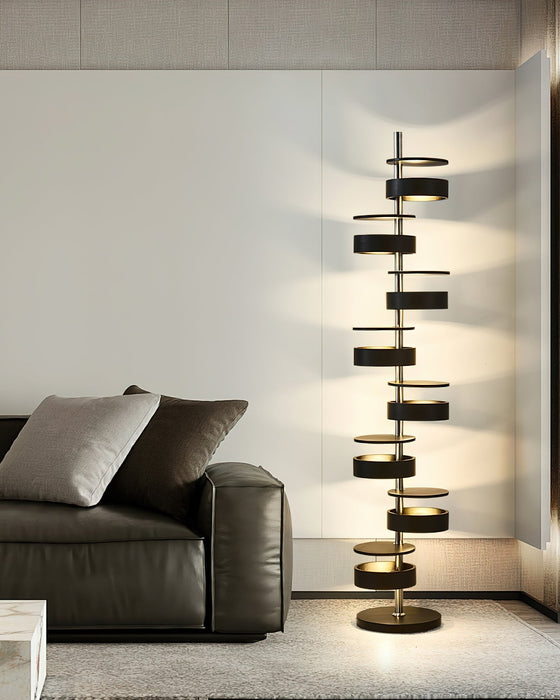 Luminis Wooden Floor Lamp-DWHOME