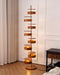 Luminis Wooden Floor Lamp-DWHOME