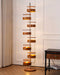Luminis Wooden Floor Lamp-DWHOME