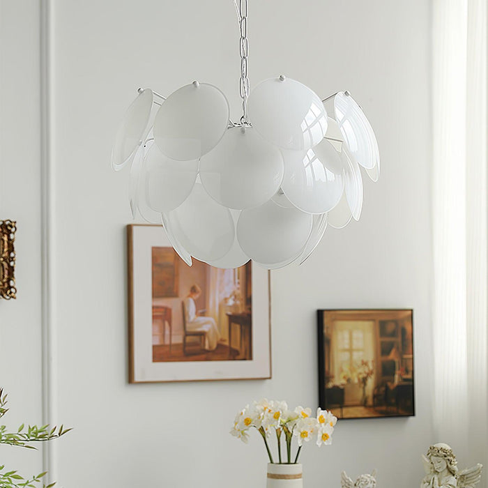 Luminous Petal Glass Chandelier - DWHOME