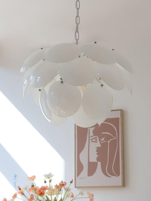 Luminous Petal Glass Chandelier - DWHOME