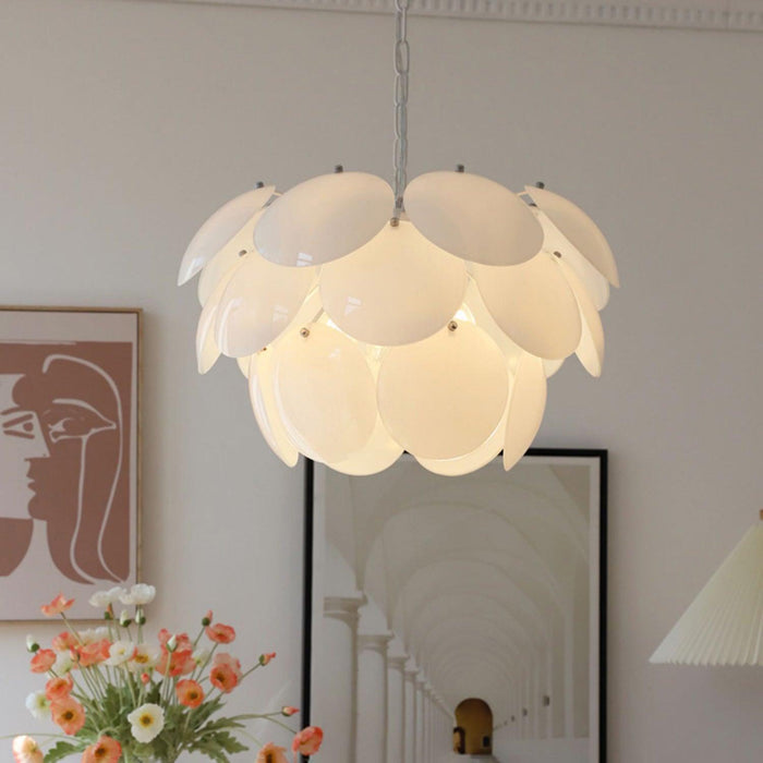 Luminous Petal Glass Chandelier - DWHOME