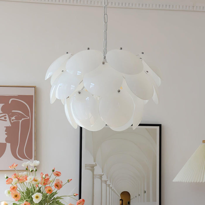 Luminous Petal Glass Chandelier - DWHOME