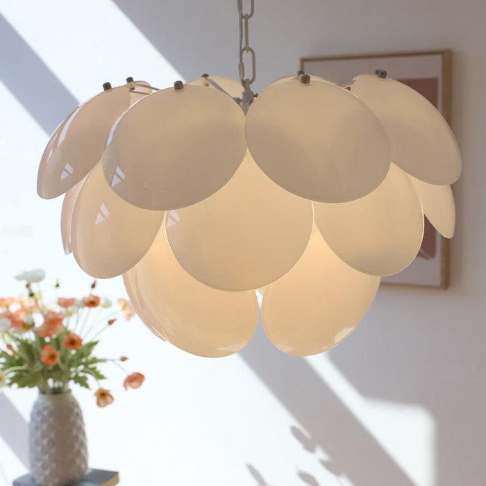 Luminous Petal Glass Chandelier - DWHOME