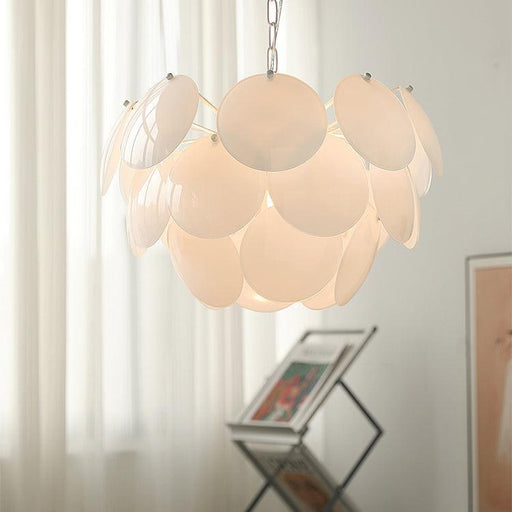 Luminous Petal Glass Chandelier - DWHOME