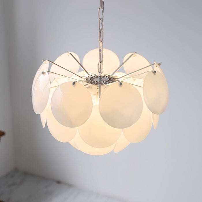 Luminous Petal Glass Chandelier - DWHOME