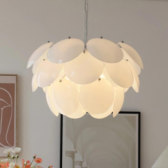 Luminous Petal Glass Chandelier - DWHOME