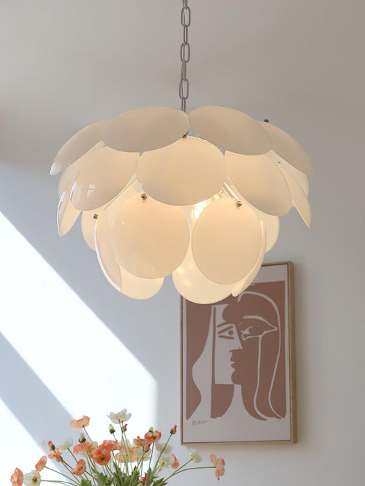 Luminous Petal Glass Chandelier - DWHOME