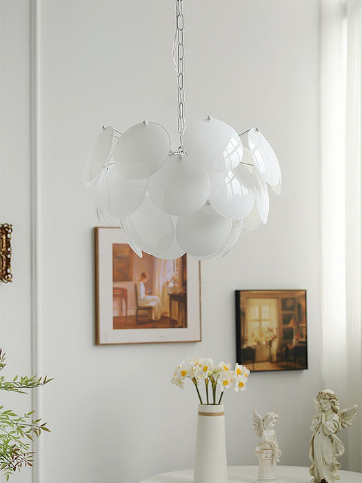 Luminous Petal Glass Chandelier - DWHOME