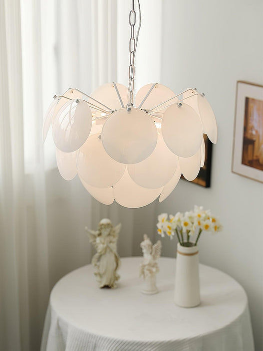 Luminous Petal Glass Chandelier - DWHOME