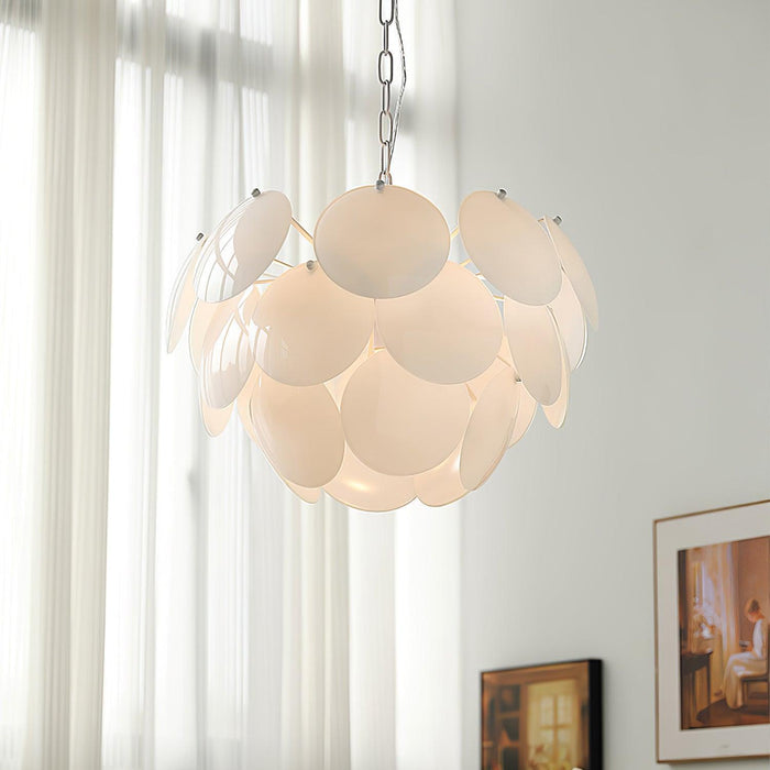 Luminous Petal Glass Chandelier - DWHOME